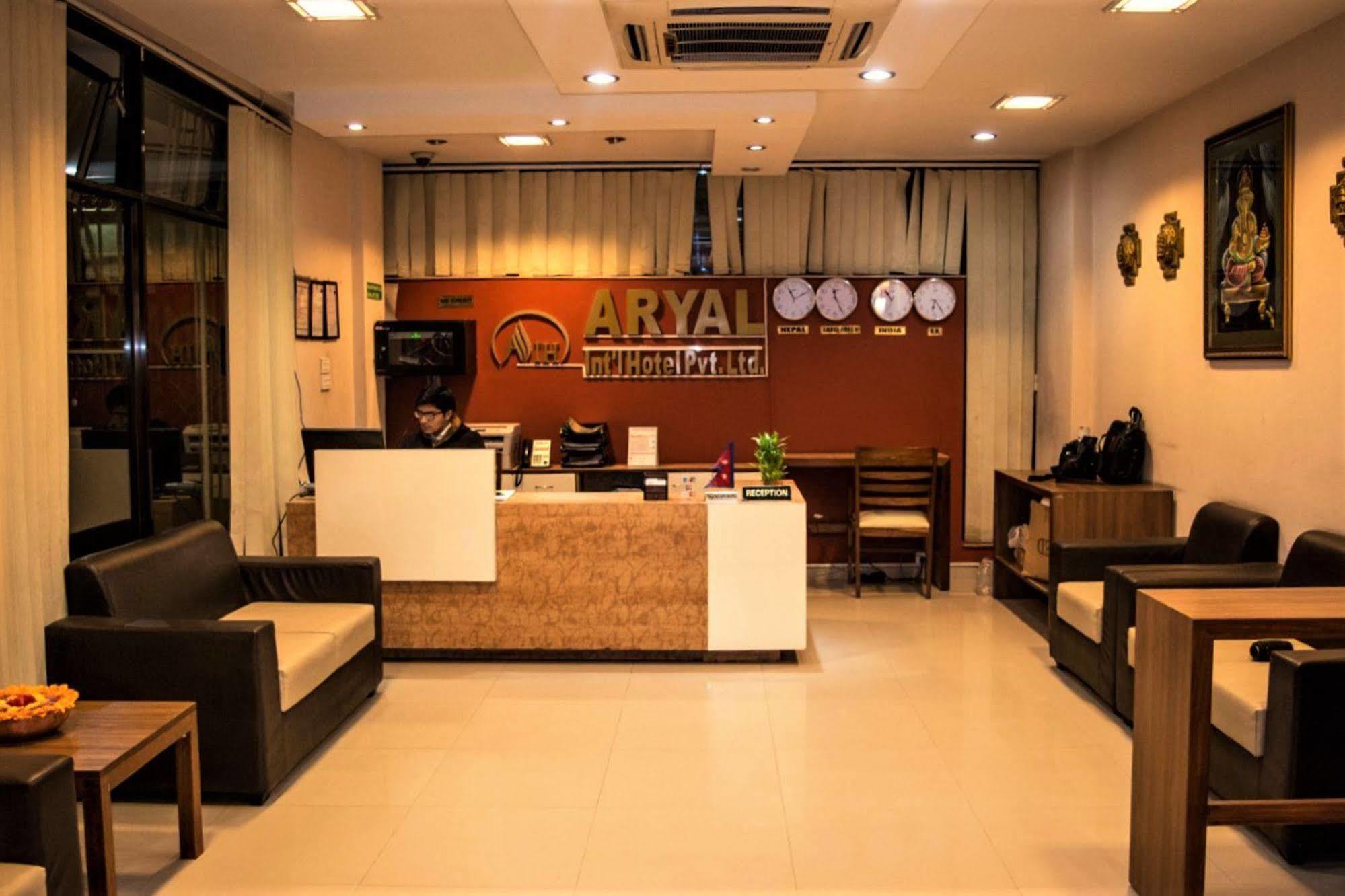 Aryal International Hotel Kathmandu Exteriör bild